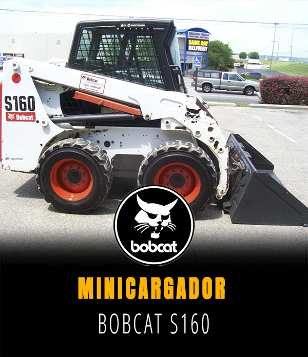 Minicargador Bobcat S 160